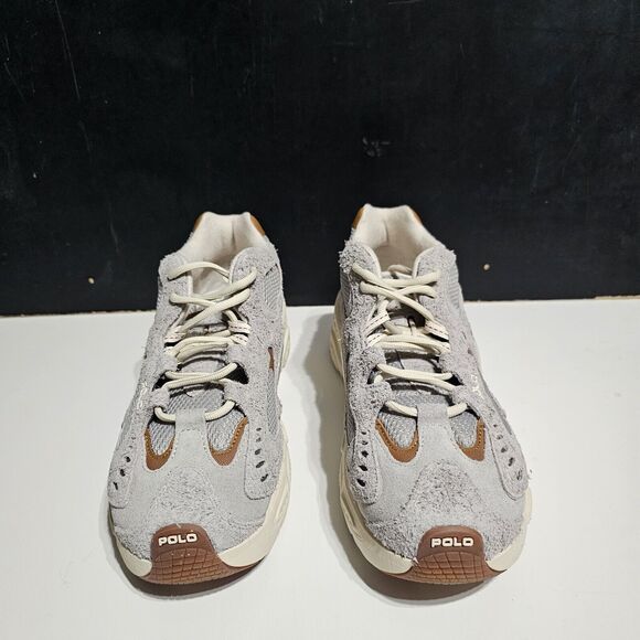 New POLO RALPH LAUREN MODERN TRAINER 100 SK LTL SNEAKERS - MEN\'S SIZE 10.5 main image 4